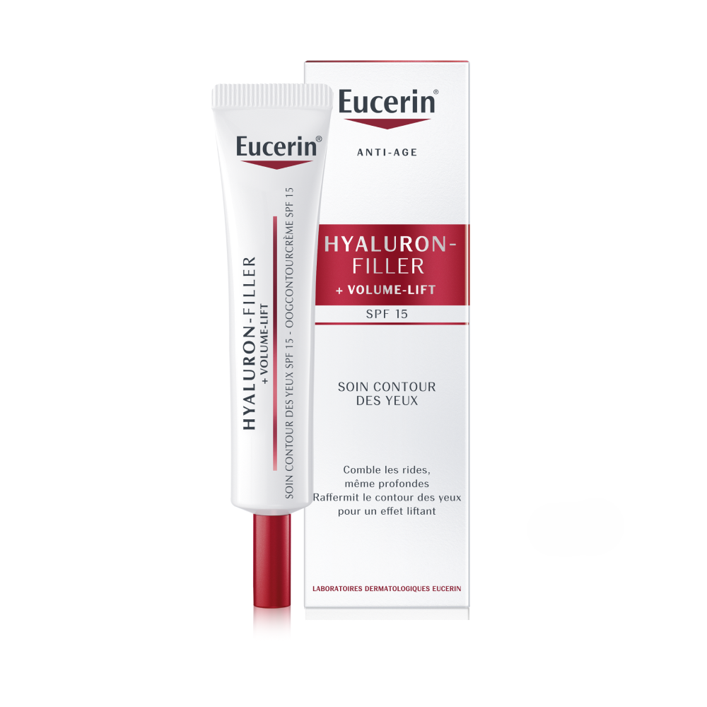 EUCERIN HYALURON FILLER VOLUME LIFT SOIN CONTOUR DES YEUX SPF 15 15ML