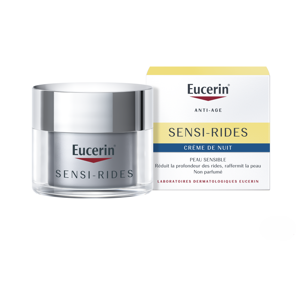EUCERIN SENSI RIDES CREME DE NUIT ANTI RIDES 50ML