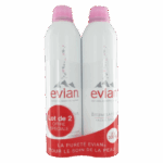EVIAN BRUMISATEUR 2 FLACONS DE 300ML