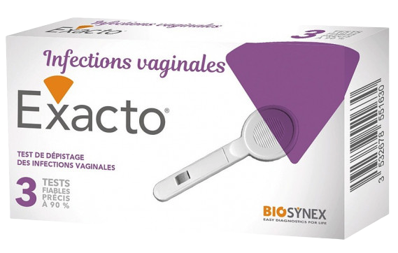 EXACTO TEST INFECTION VAGINALE BOITE DE 3