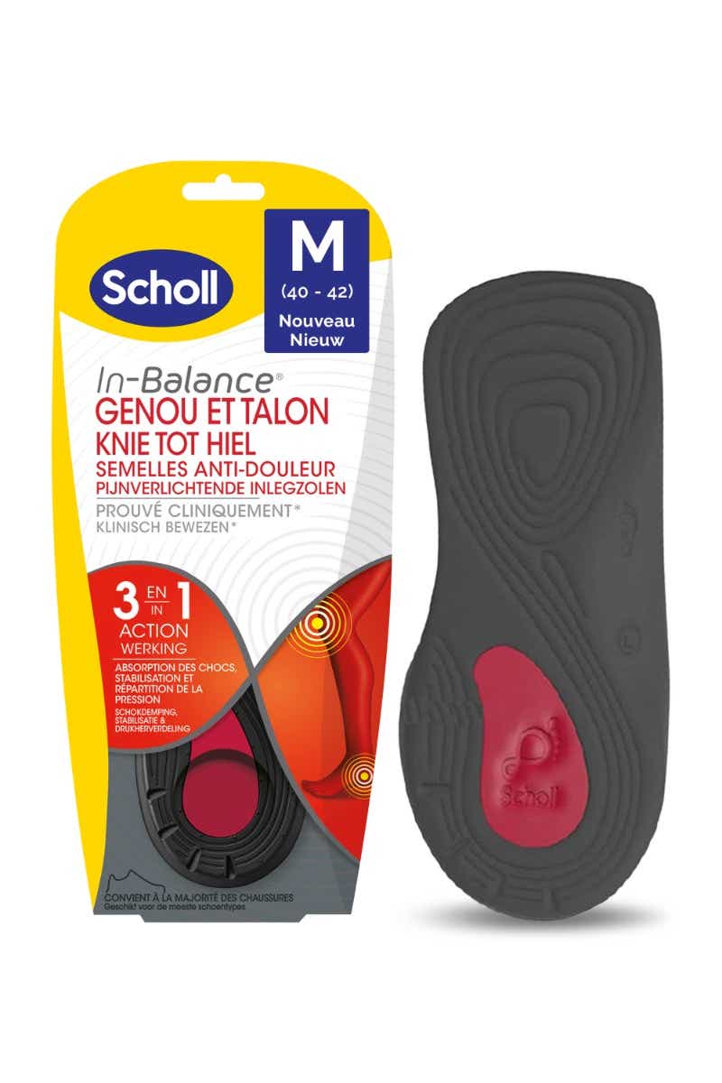 EXPERTSUPPORT SEMELLES ANTI DOULEUR GENOU ET TALON POINTURE 40 42