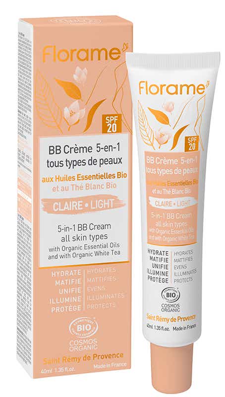 FLORAME BB CREME 5 EN 1 SPF20 TEINTE CLAIRE 40ML