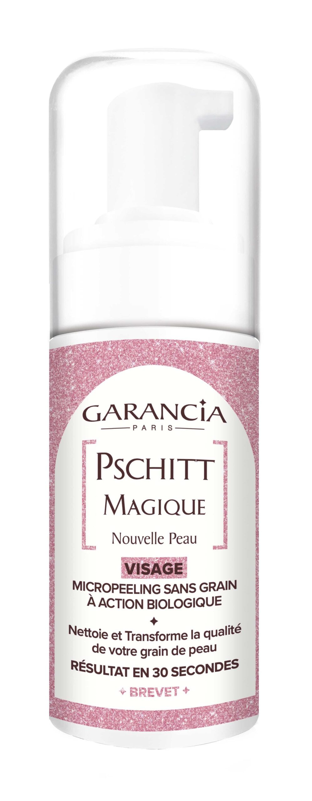 GARANCIA PSCHITT MAGIQUE MICROPEELING SANS GRAIN A ACTION BIOLOGIQUE VISAGE TOUS TYPES DE PEAUX 100ML