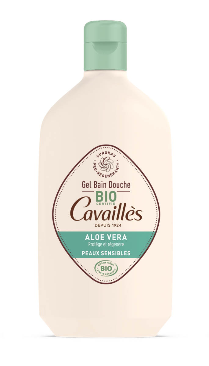 GEL BAIN DOUCHE SURGRAS VEGETAL ALOE VERA BIO 400 ML
