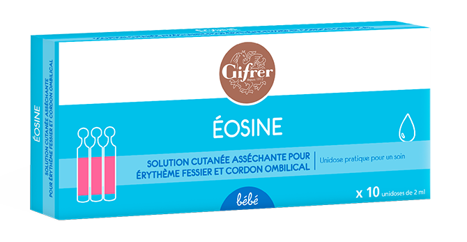 GIFRER BEBE EOSINE SOLUTION CUTANEE 10 UNIDOSES DE 2ML