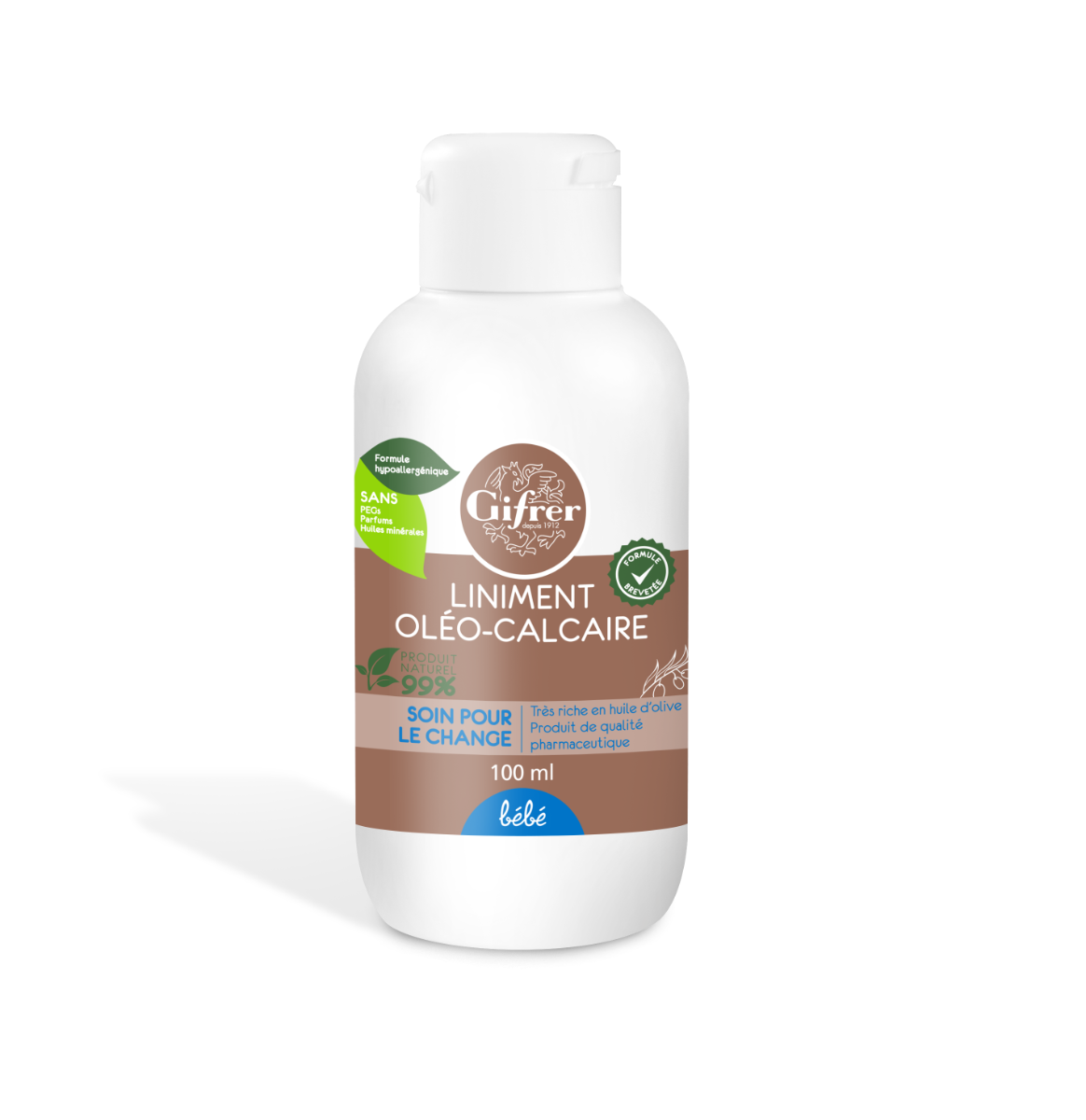 GIFRER LINIMENT OLEO CALCAIRE STABILISE 100ML