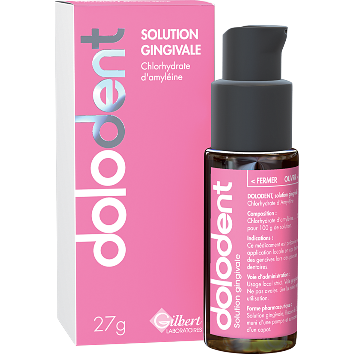 GILBERT DOLODENT SOLUTION GINGIVALE 27G