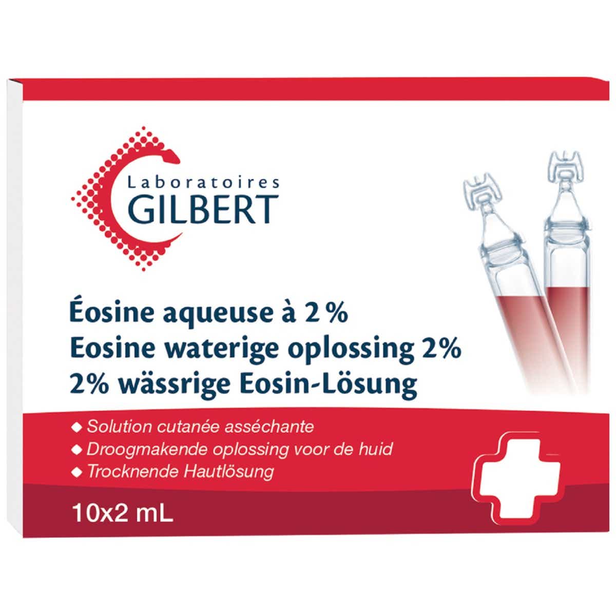 GILBERT EOSINE AQUEUSE 2 10 X 2 ML