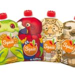 GOURDES REUTILISABLES AMAZONIE 4X130ML 1 SQUIZ ZIP