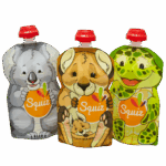 GOURDES REUTILISABLES AUSTRALIE 3X130ML 1 SQUIZ ZIP