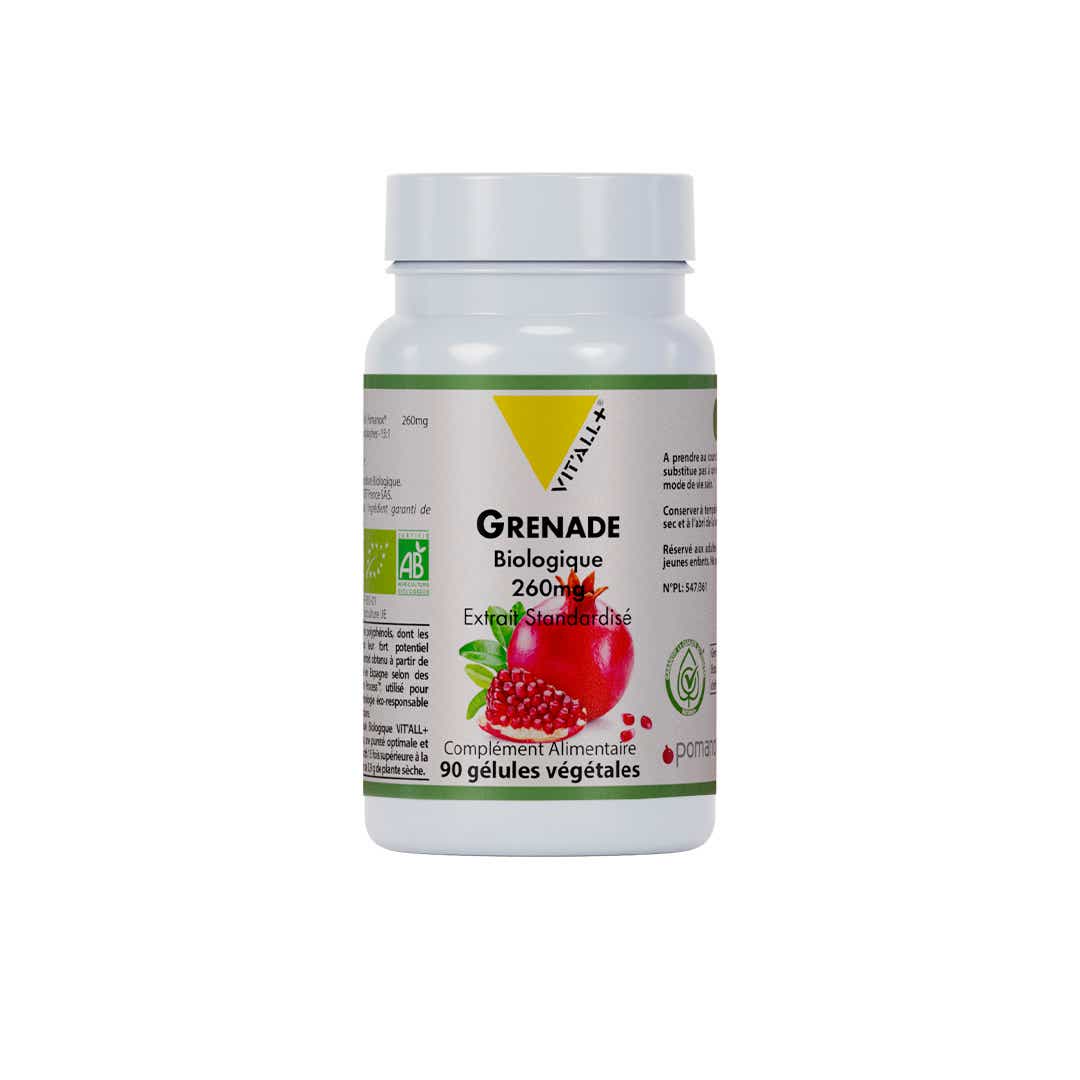 GRENADE EXTRAIT STANDARDISE 260MG 90 GELULES