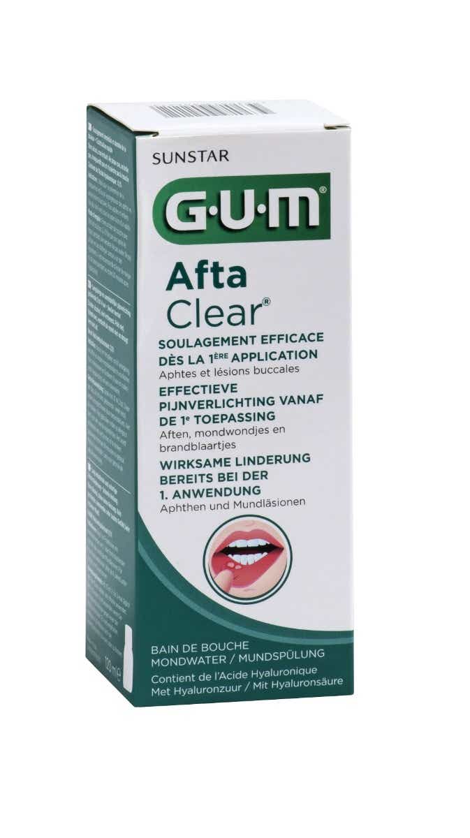 GUM AFTACLEAR BAIN DE BOUCHE 120ML
