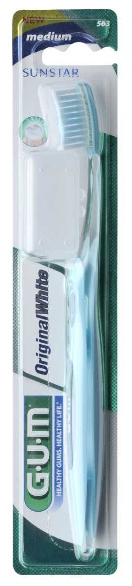 GUM ORIGINAL WHITE BROSSE A DENTS MEDIUM 1 UNITE