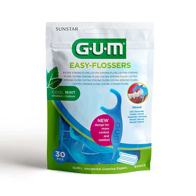 GUM PORTE FILS CIRES EASY FLOSSERS 30 UNITES