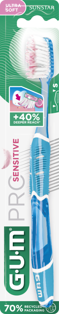 GUM PRO SENSITIVE BROSSE A DENTS ULTRA SOUPLE