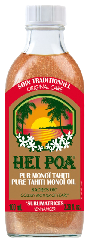 HEI POA PUR MONOI TAHITI NACRES OR SUBLIMATRICES 100ML