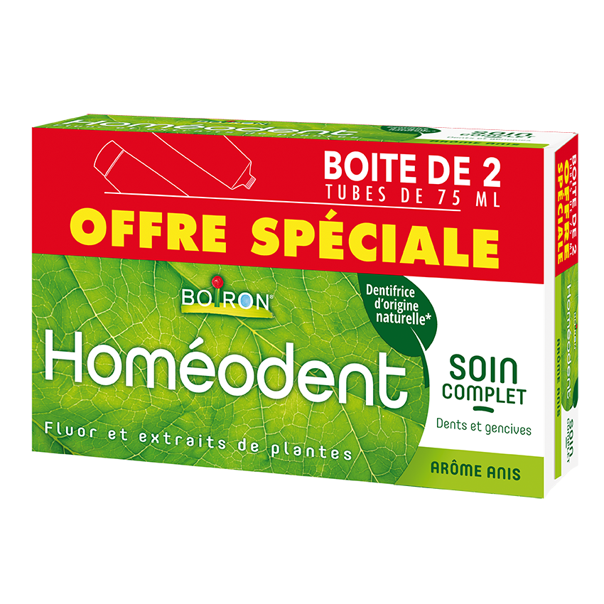 HOMEODENT SOIN COMPLET ANIS DUO 2 75ML