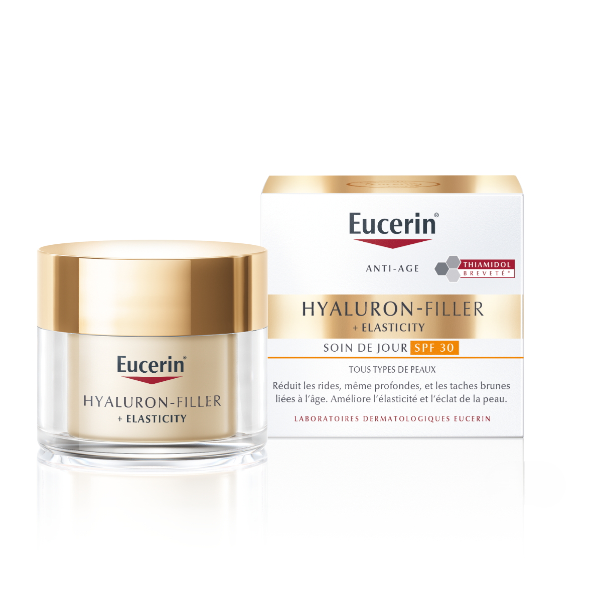HYALURON FILLER ELASTICITY SOIN DE JOUR ANTI AGE SPF30 TOUS TYPES DE PEAUX 50ML