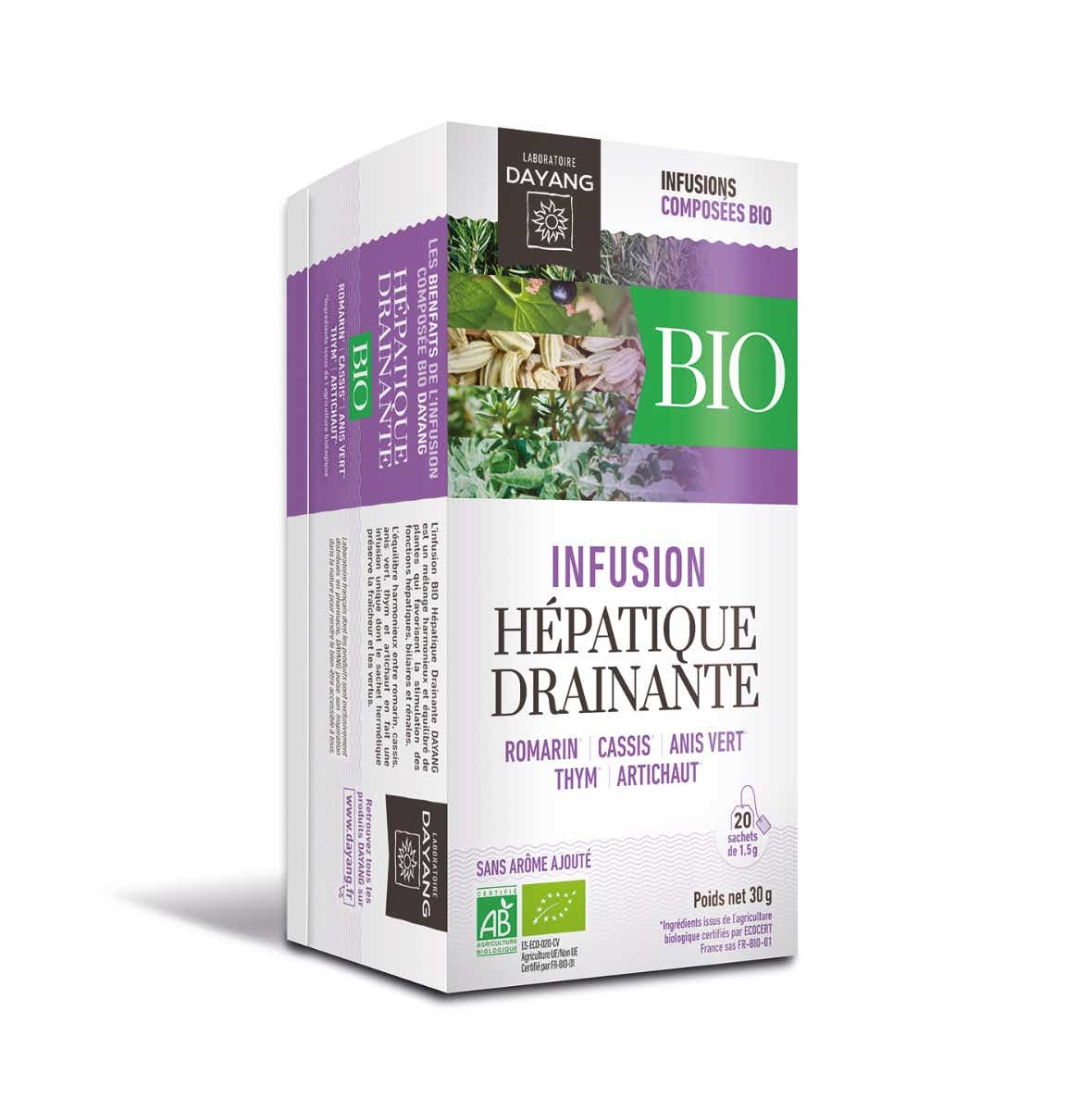 INFUSION HEPATIQUE BIO 20 SACHETS
