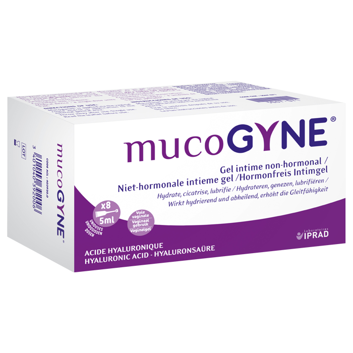 IPRAD MUCOGYNE GEL INTIME NON HORMONAL 8 UNIDOSES DE 5 ML
