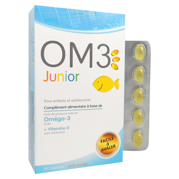 ISODIS NATURA OM3 JUNIOR 45 CAPSULES