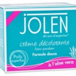 JOLEN CREME DECOLORANTE SANS PARABEN A L ALOE VERA DUVET ET POILS SUPERFLUS 125ML