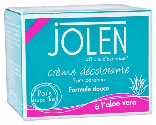 JOLEN CREME DECOLORANTE SANS PARABEN A L ALOE VERA DUVET ET POILS SUPERFLUS 125ML