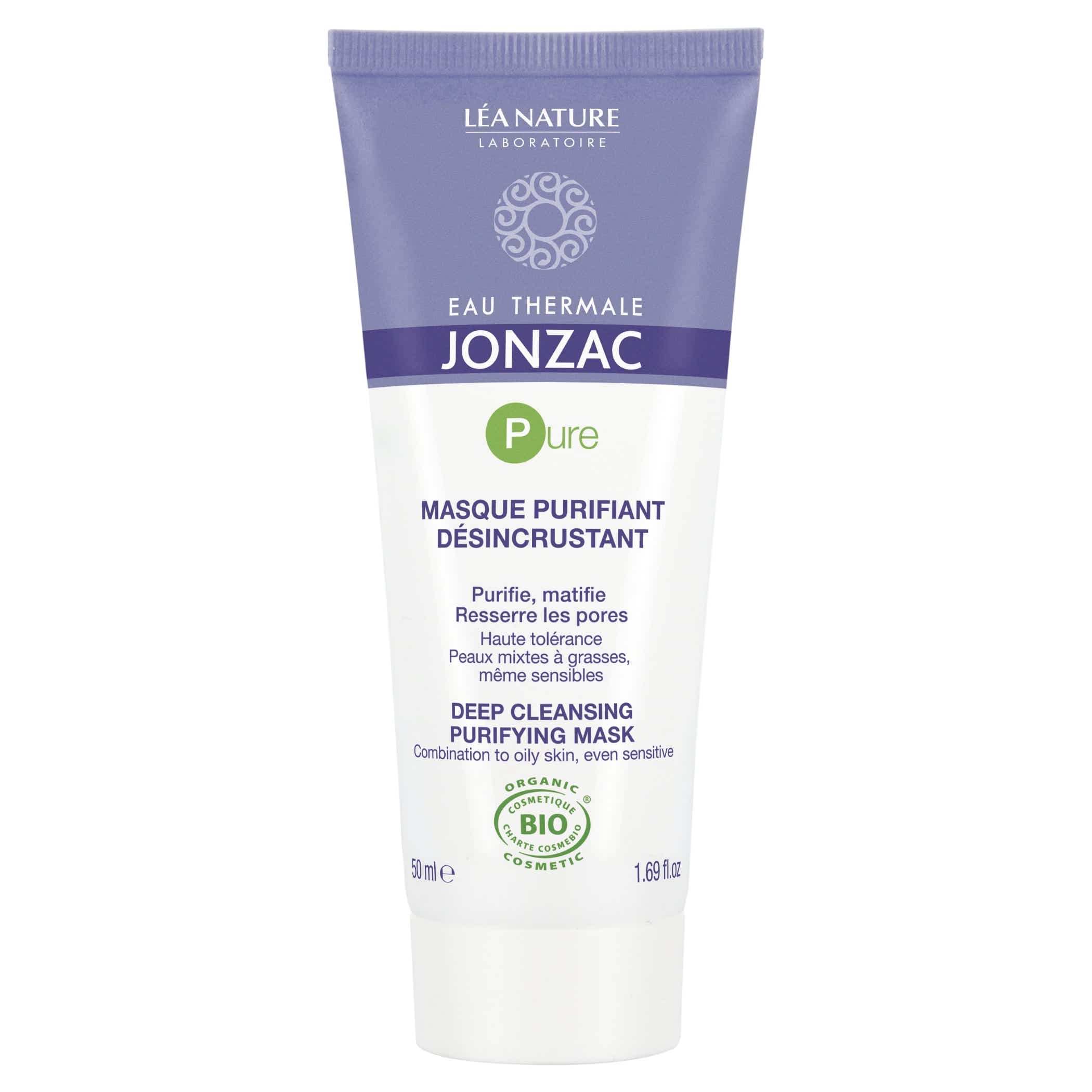 JONZAC MASQUE PURIFIANT DESINCRUSTANT BIO 50ML