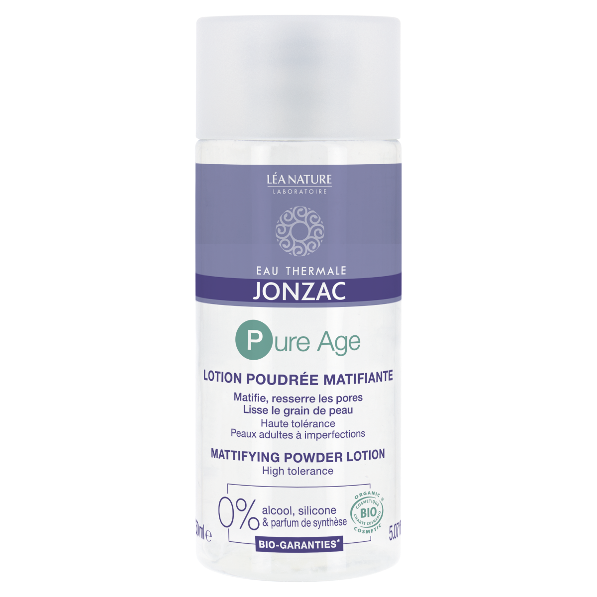 JONZAC PURE AGE LOTION POUDREE MATIFIANTE PEAUX ADULTES A IMPERFECTIONS 150ML