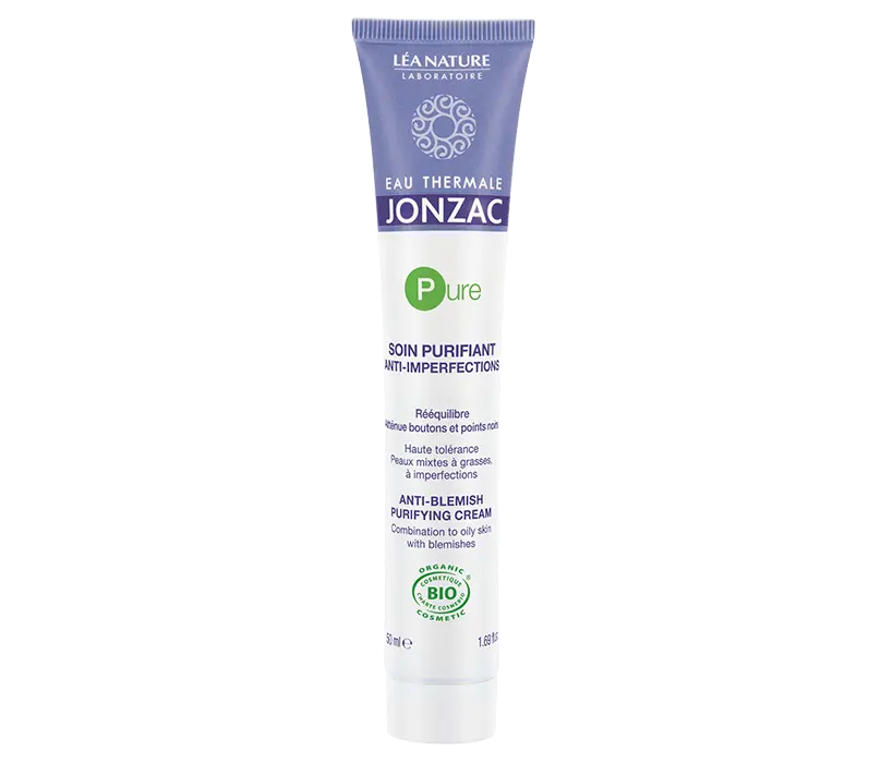 JONZAC PURE SOIN PURIFIANT ANTI IMPERFECTIONS PEAUX MIXTES A GRASSES 50ML