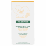 KLORANE BANDE DEPILATOIRE DE CIRE FROIDE A LAMANDE DOUCE VISAGE ET ZONES SENSIBLES 6 BANDES