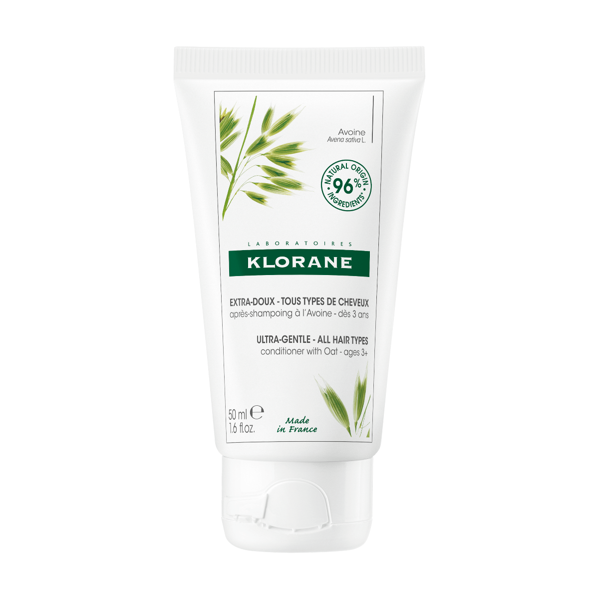 KLORANE BAUME APRES SHAMPOOING AU LAIT D AVOINE 50ML