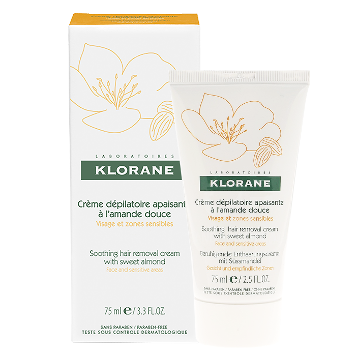 KLORANE CREME DEPILATOIRE APAISANTE PEAUX SENSIBLES 75ML