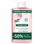 KLORANE PIVOINE SHAMPOOING PIVOINE BIO CUIRS CHEVELUS SENSIBLES 2X400ML