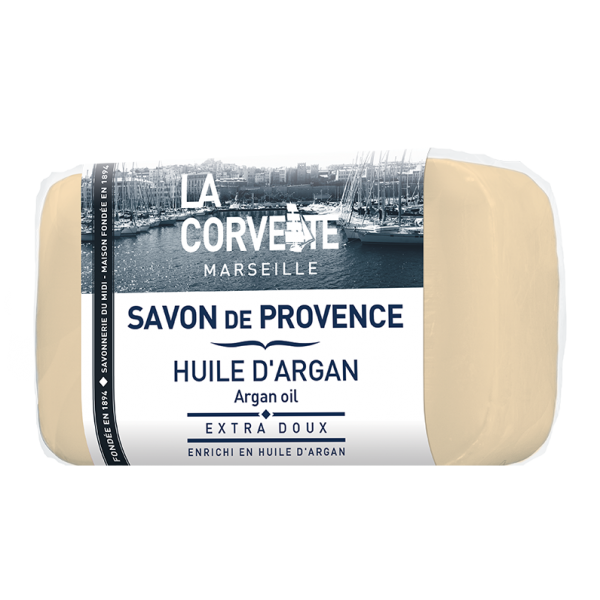 LA CORVETTE MARSEILLE SAVON DE PROVENCE HUILE D ARGAN 100G