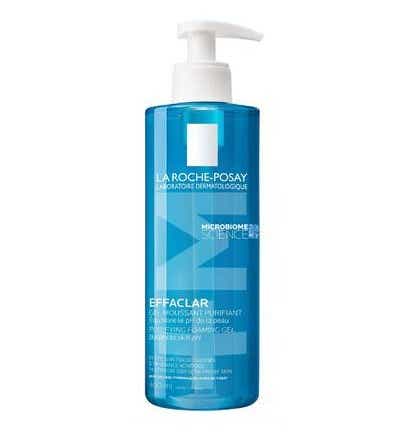 LA ROCHE POSAY EFFACLAR GEL MOUSSANT NETTOYANT VISAGE ANTI BOUTONS ANTI POINTS NOIRS 400ML