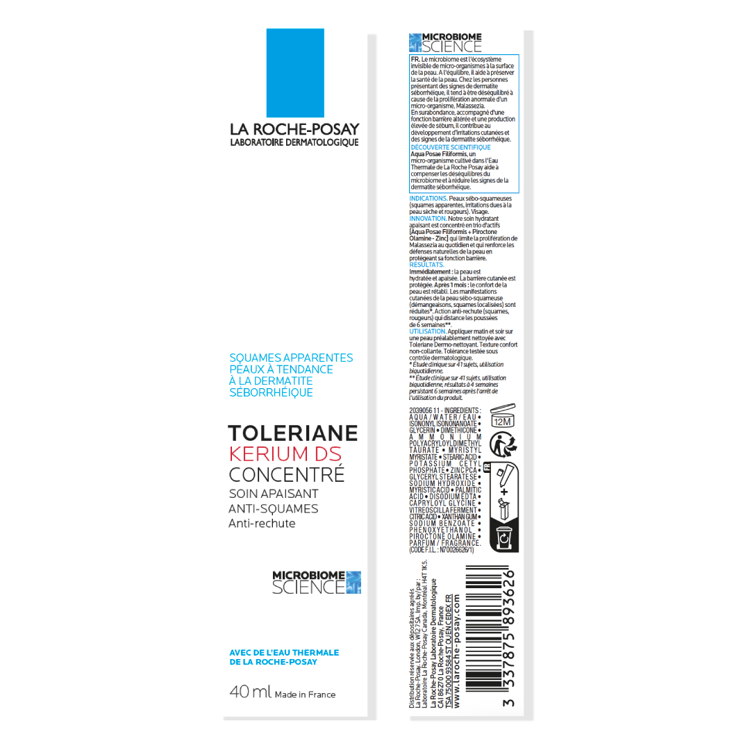 LA ROCHE POSAY KERIUM DS SOIN VISAGE APAISANT 40ML
