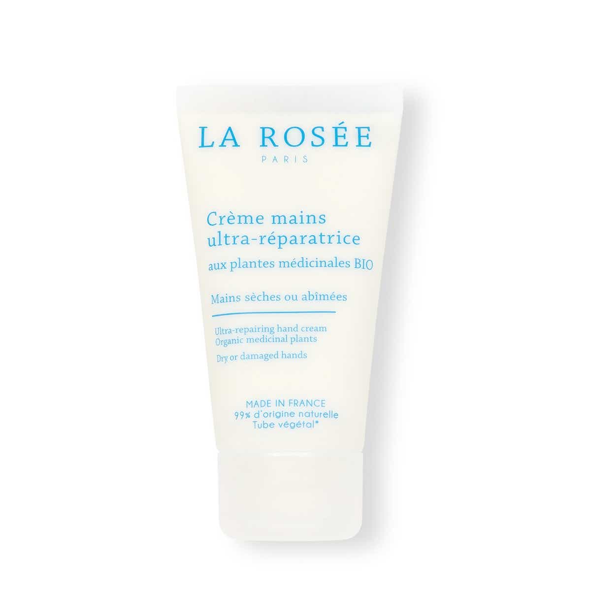 LA ROSEE CREME MAINS ULTRA REPARATRICE AUX PLANTES MEDICINALES BIO MAINS SECHES OU ABIMEES 50ML
