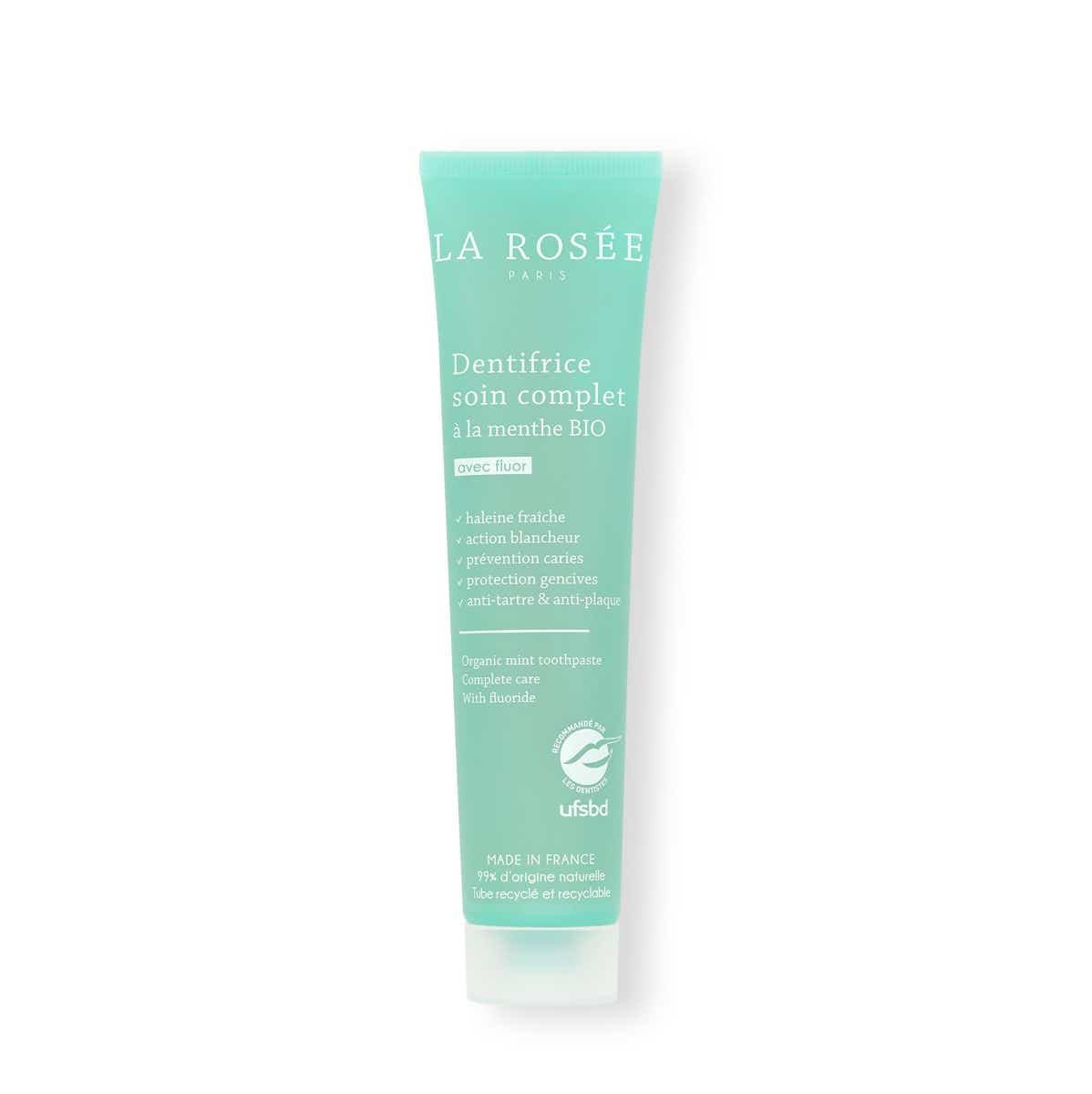 LA ROSEE DENTIFRICE SOIN COMPLET A LA MENTHE BIO 75ML