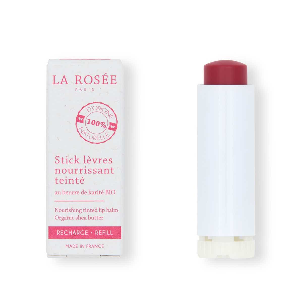 LA ROSEE RECHARGE STICK LEVRES NOURRISSANT TEINTE FRAMBOISE 4 5G