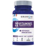 LABORATOIRE DES GRANIONS 22 VITAMINES MINERAUX ET PLANTES 90 COMPRIMES