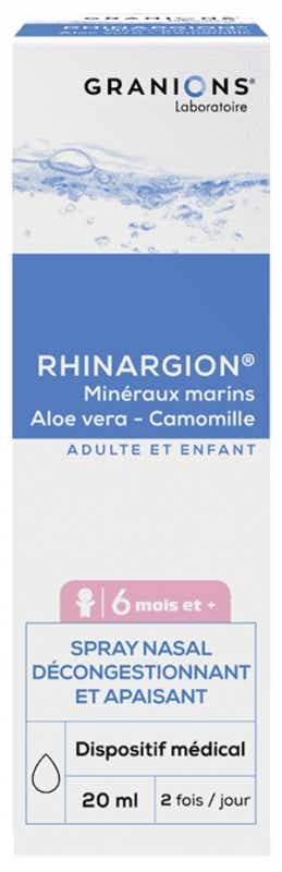LABORATOIRE DES GRANIONS GRANIONS RHINARGION RHUME 15ML