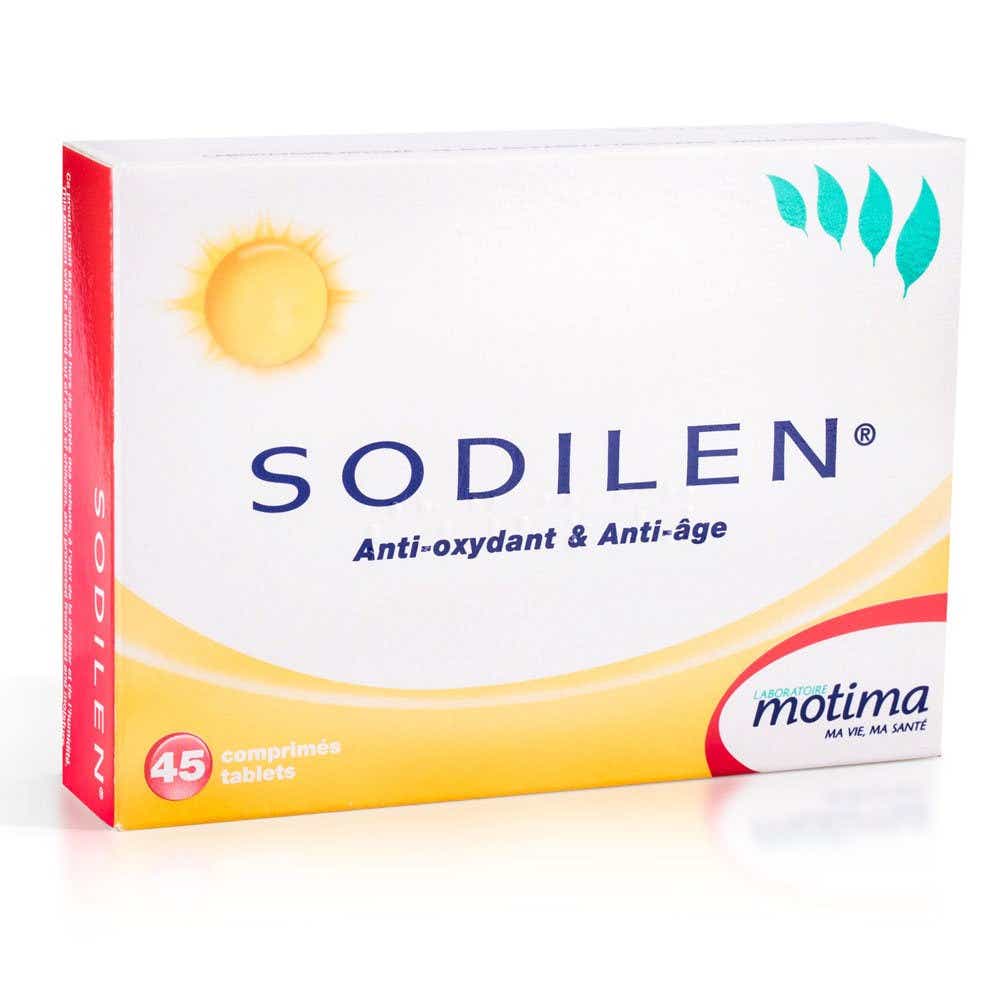 LABORATOIRES MOTIMA SODILEN ANTI OXYDANT ET ANTI AGE 45 COMPRIMES