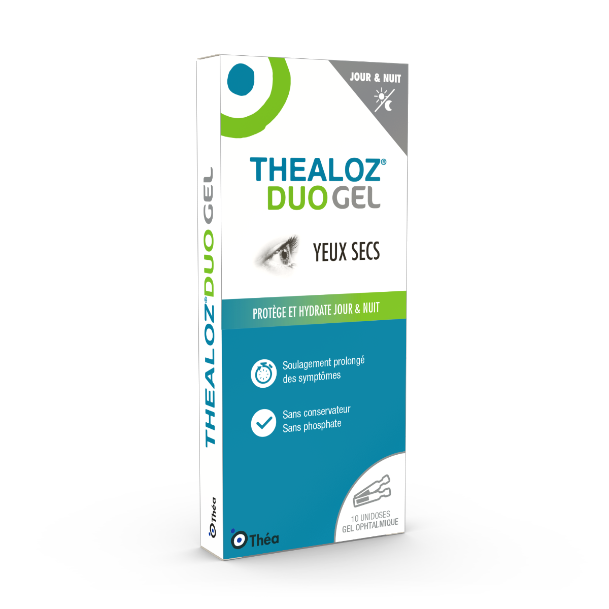 LABORATOIRES THEA THEALOZ DUO GEL YEUX SECS 10 UNIDOSES