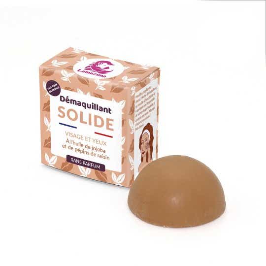 LAMAZUNA DEMAQUILLANT SOLIDE SANS PARFUM BIO VISAGE ET YEUX TOUS TYPES DE PEAUX 25G
