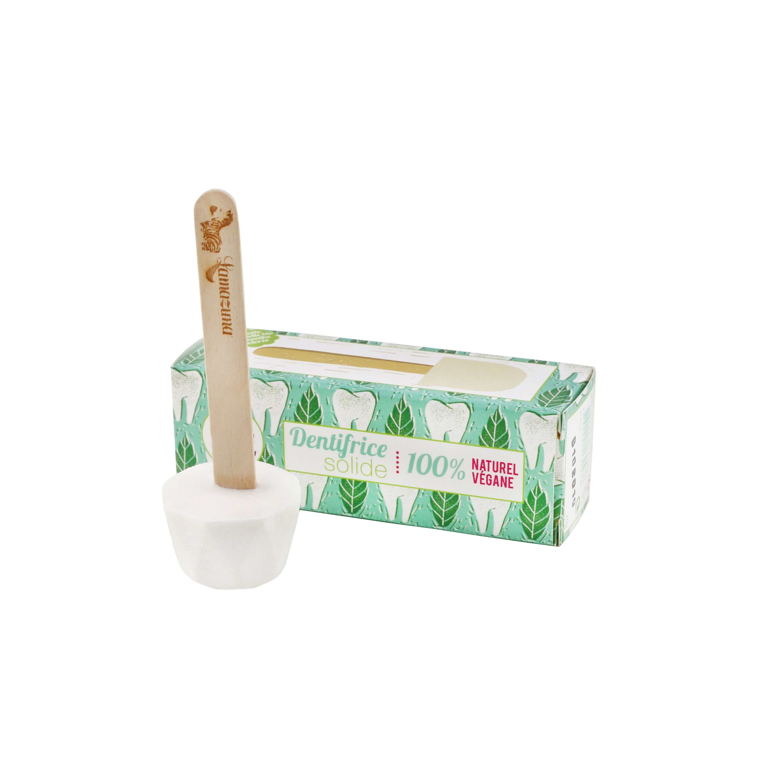 LAMAZUNA DENTIFRICE SOLIDE MENTHE POIVREE 20G