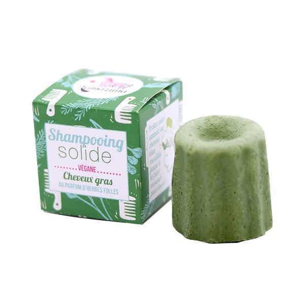 LAMAZUNA SHAMPOING SOLIDE HERBES FOLLES CHEVEUX GRAS 55G
