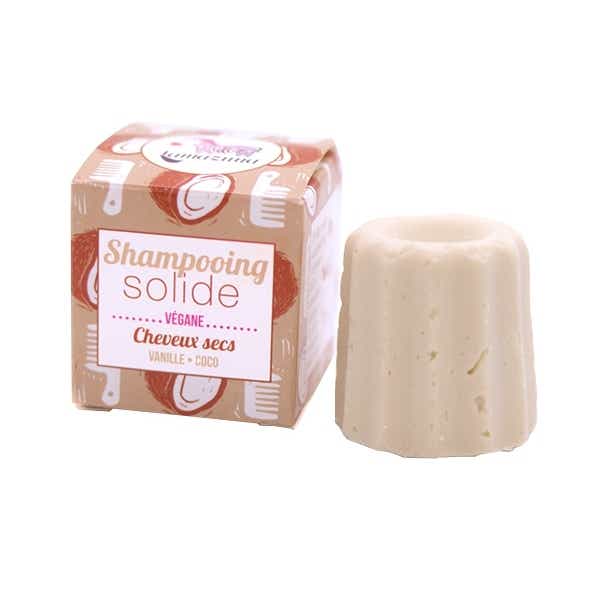 LAMAZUNA SHAMPOING SOLIDE VANILLE COCO CHEVEUX SECS 55G