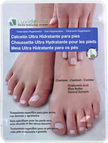LUXIDERMA CHAUSSETTES HYDRATANTES POUR LES PIEDS
