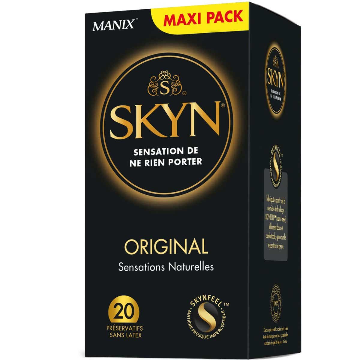 MANIX SKYN ORIGINAL 20 PRESERVATIFS